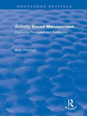 cover image of Activity Based Management